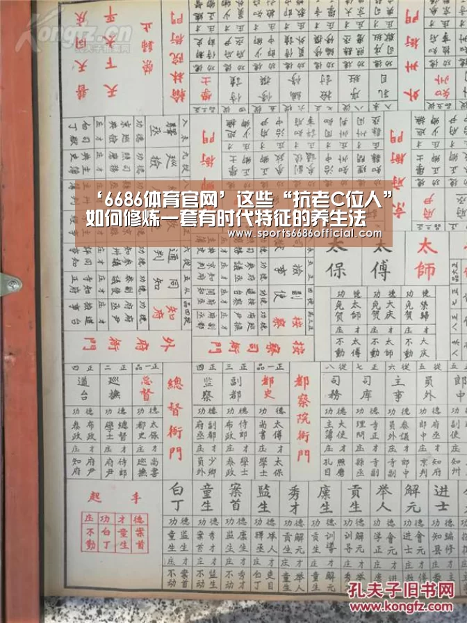 ‘6686体育官网’这些“抗老C位人”如何修炼一套有时代特征的养生法(图2) 6686体育