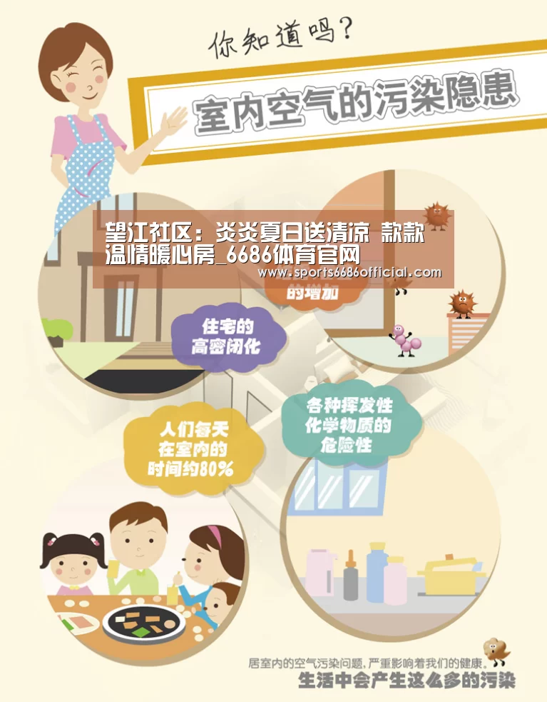 望江社区:炎炎夏日送清凉 款款温情暖心房_6686体育官网(图2) 6686体育官网